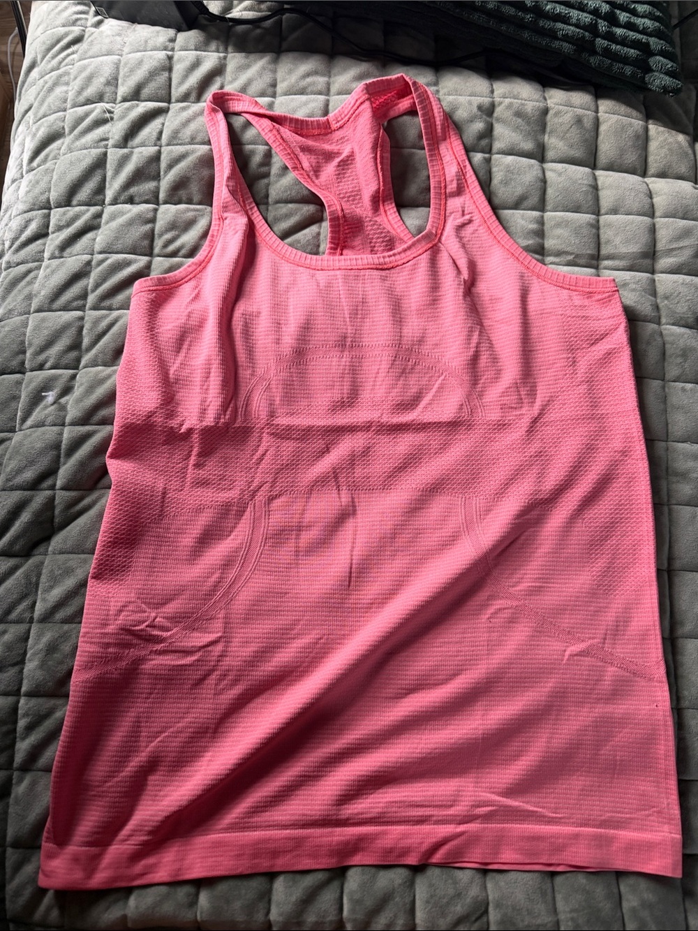 Lululemon Women’s Pink Racerback Tank Top - Lightweight Activewear